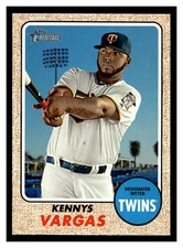2017 Topps Heritage  #304 Kennys Vargas