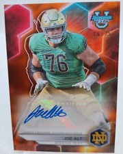 Joe Alt 2023 Bowman Best University #BOA-JA Orange Geometric Auto #16/25 Charger