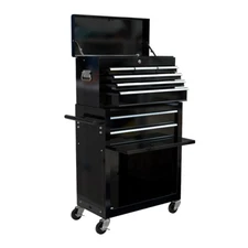 Rolling Tool Chest w/ 8-Drawer Tool Box Tool Cart Mechanic Tool Storage Cabinet