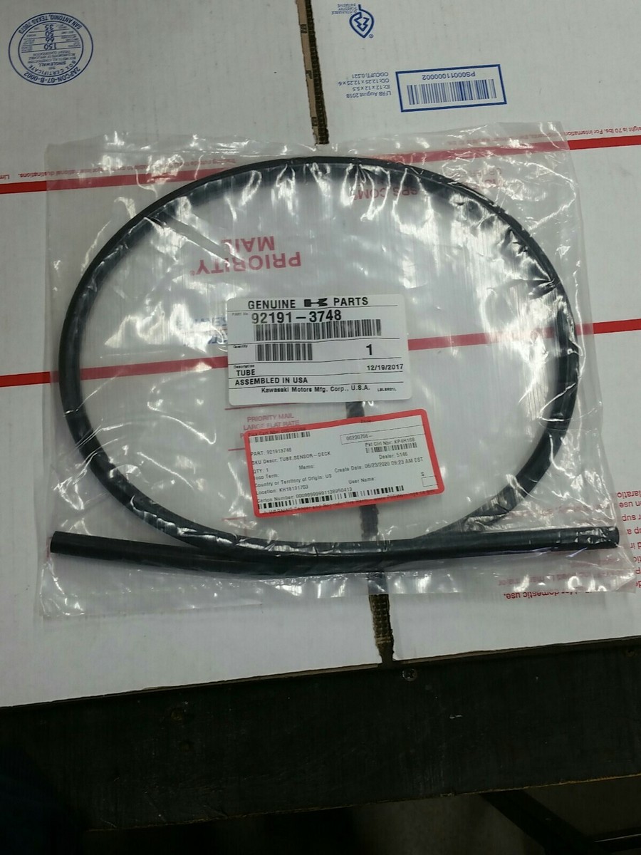 Kawasaki 59071-3736 JOINT, Kawasaki 92191-3748 TUBE,SENSOR-DECK