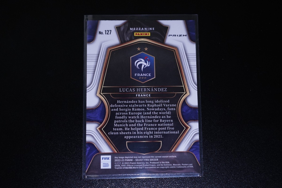 2022-23 Panini Select FIFA - Mezzanine Lucas Hernandez #127