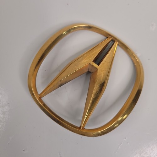 2002-2003 Acura 3.2TL Trunk Acura Emblem Badge Logo Symbol Gold OEM - Bild 2 von 4