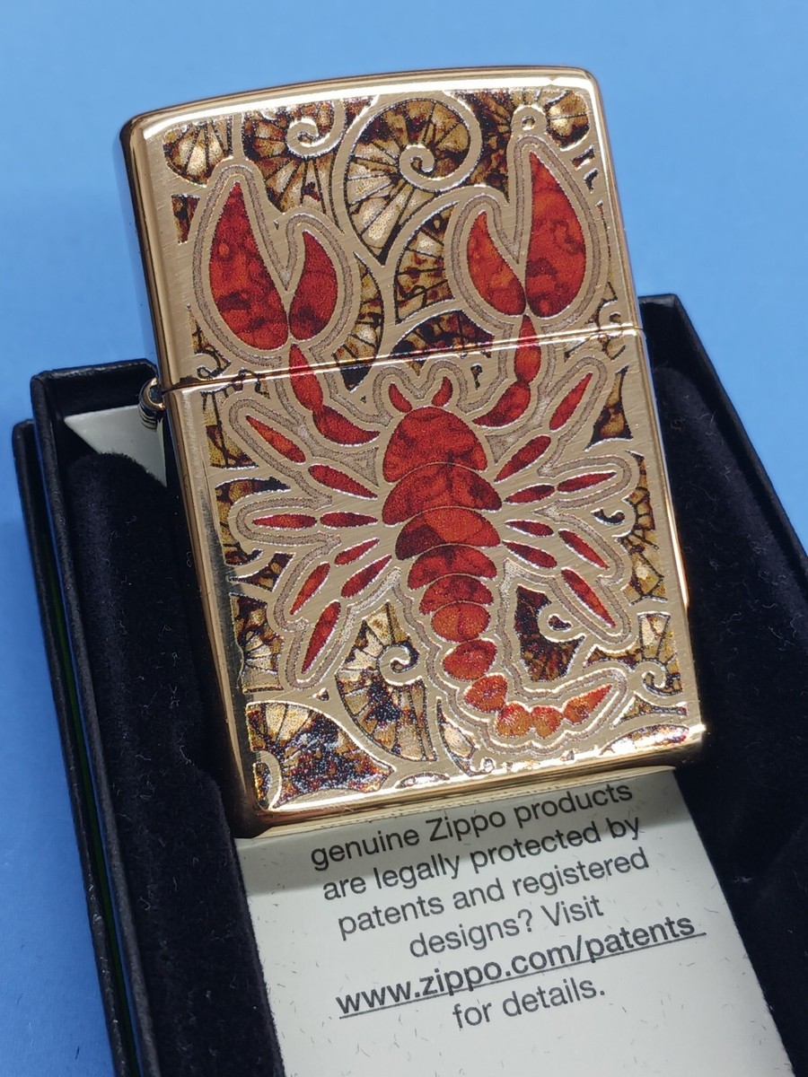 Zippo 29096 Fusion Scorpio High Polish Brass | eBay