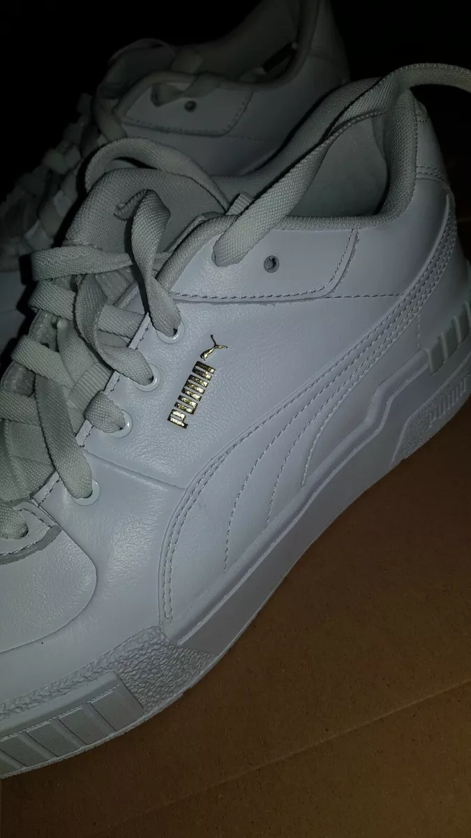 Puma cali weiß silber new arrivals