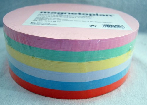 magnetoplan Kommunikationskarten, original verschweißt, verschied. Farben & Form - Bild 3 von 10