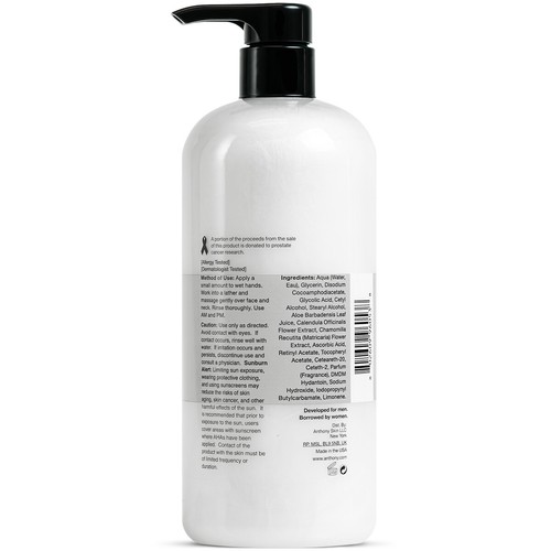 Anthony Glycolic Facial Cleanser, Normal to Oily Skin, Contains Glycolic Acid, - Picture 10 of 26