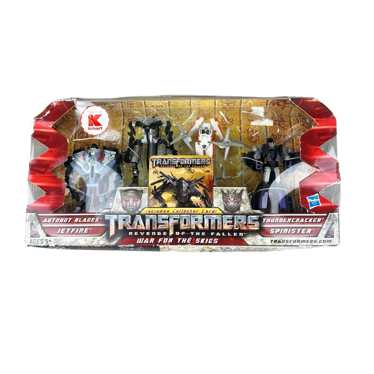 Transformers ROTF LEGENDS WAR FOR THE SKIES 4 Pack New 2009