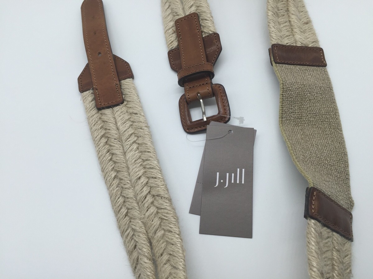 J.Jill ~ NEW Excellent Jute & Leather Belt ~ NWT (*S) | eBay J.Jill ~ NEW Excellent Jute & Leather Belt ~ NWT (*S) | eBay