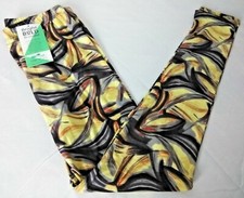 Honey  Lace Leggings Swirls Brush Strokes OS One Size NEW