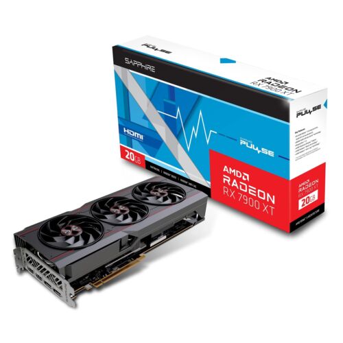 Sapphire Pulse AMD Radeon RX 7900 XT Triple Fan Graphics Card - 20GB - Afbeelding 1 van 1