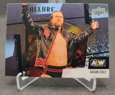 2022 Upper Deck Allure AEW #101 Adam Cole wrestling card