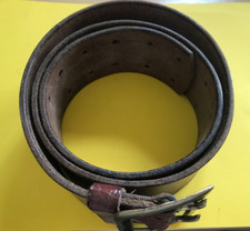 Uniform Gürtel Koppel braun Messing Schnalle Deutsches Reich 1-2WK Ausrüstung