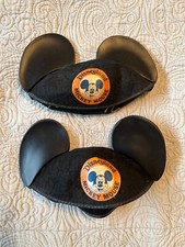 Two Vintage Mickey Mouse Ears Hats / Beanies