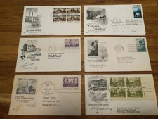 TN NV NH NE CO MO Statehood Anniversary Stamp Cover First Day of Issue 1946-1977