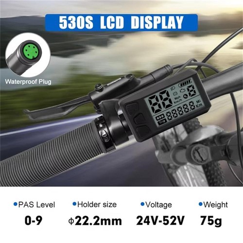 Ebike LCD Display Waterproof for BAFANG Mid Drive Motor BBS02B BBS01B BBSHD AAU - Bild 27 von 45