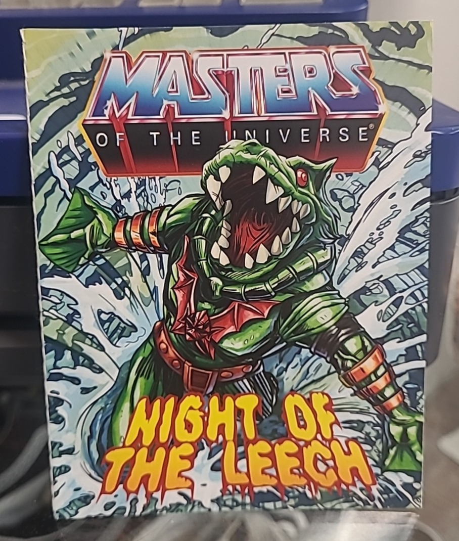 MOTU Origins Mini Comic Book Night of the Leech featuring He-Man