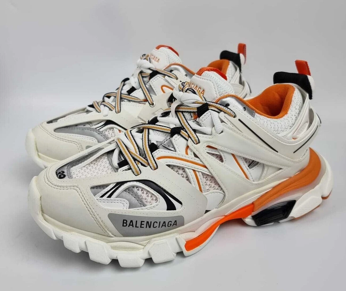 Balenciaga Track Men039s Sneakers Size 45 EU 12 US White Pink Grey   eBay