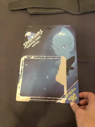 1986 SilverHawks Copper Kidd Telepix Kenner Card Back
