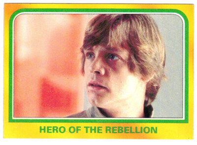 Luke Skywalker 1980 Topps Empire Strikes Back Series 3  # 315  (ex-mt)