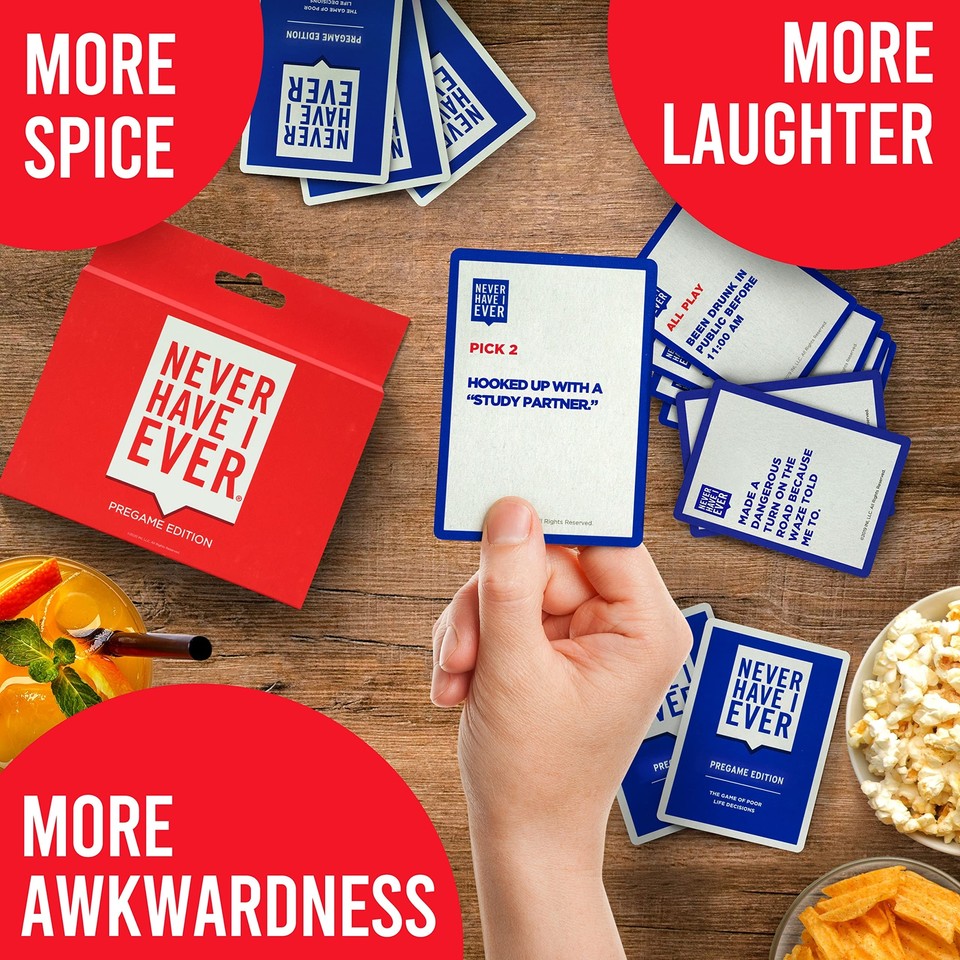Pregame Edition Card Game Set Fun Game Night Party Games for Adults