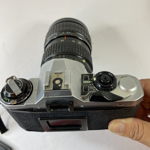 Pentax ME Super 35mm Film Camera Bundle w/ SMC Pentax-A Zoom 28-80mm Lens & Accs - Picture 13 of 18