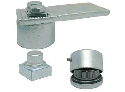 CARDINE INFERIORE E SUPERIORE Ø 50-70 IN ACCIAIO ZINCATO PER CANCELLI IN FERRO