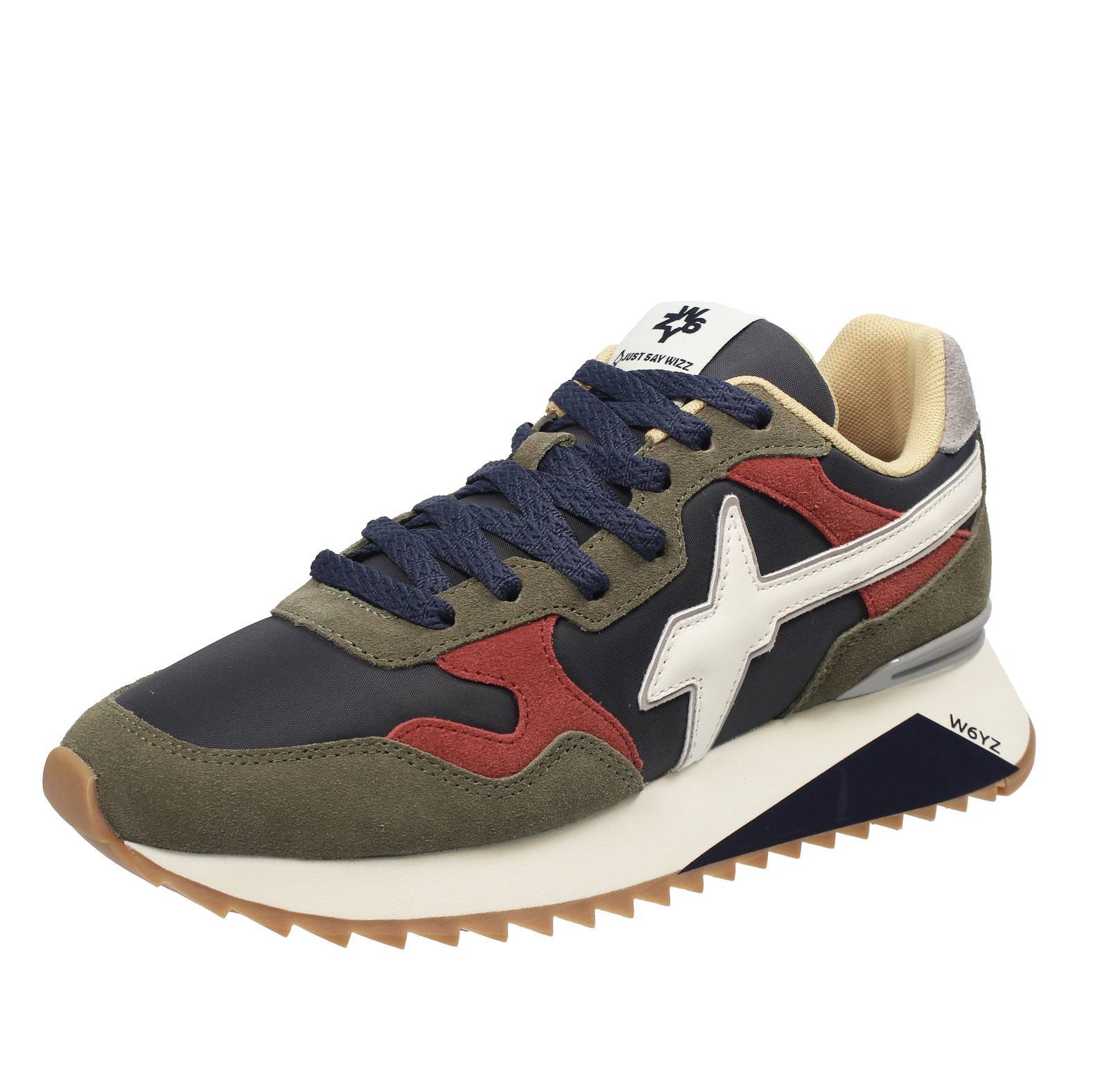 W6yz Wizz Yak - Кроссовки из замши и нейлона Verde - Taglia 44 271 см Scarpe 27590₽