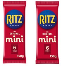 Mini Ritz Crackers Original Multipack 6 x 25g per pack PACK OF 2