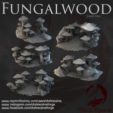 Dark Realms FungalWood Forest Path Fantasy Ta...