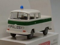 Wiking Vw T2 Doppelkabine Polizei - 0314 05 - 1:87