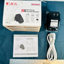 JCG JWA-N8002 300M Plug Play Universal Wireless Range Extender Wi-Fi Repeatr G