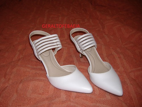 LIFE STRIDE HEELS, SANYA WHITE 8.5, NEW