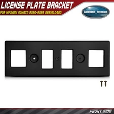 Front License Plate Bracket w/ Hardware for Hyundai Sonata 2020-2023 86519L0400