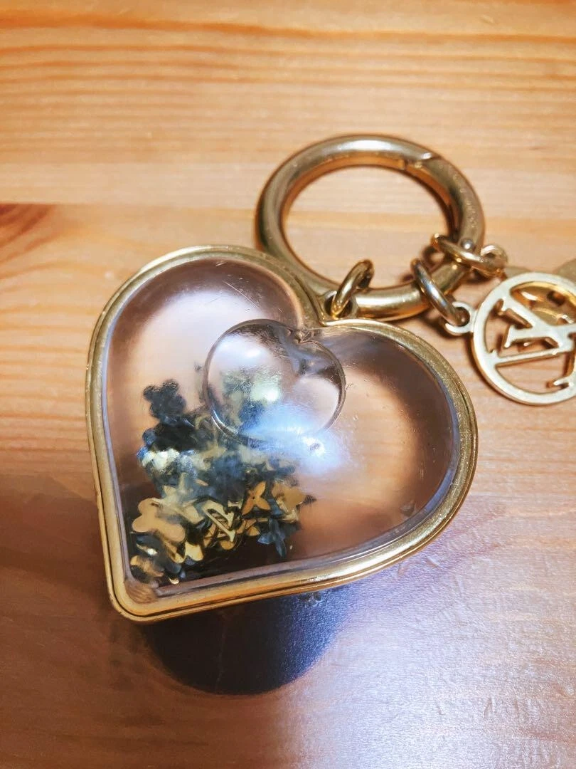 LOUIS VUITTON（LV） Louis Vuitton Porto Cle I LV U ciondolo cuore con scatola