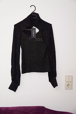 Schwarze Bluse von Roccobarocco Größe: 38
