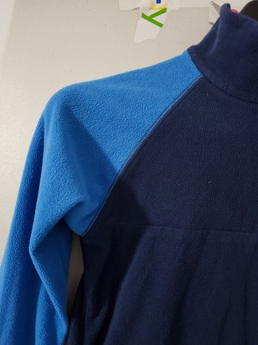 Columbia Sweatshirt Boys M Glacial 1/4 Zip Pullover Fleece Colorblock Outdoor - Picture 5 of 16
