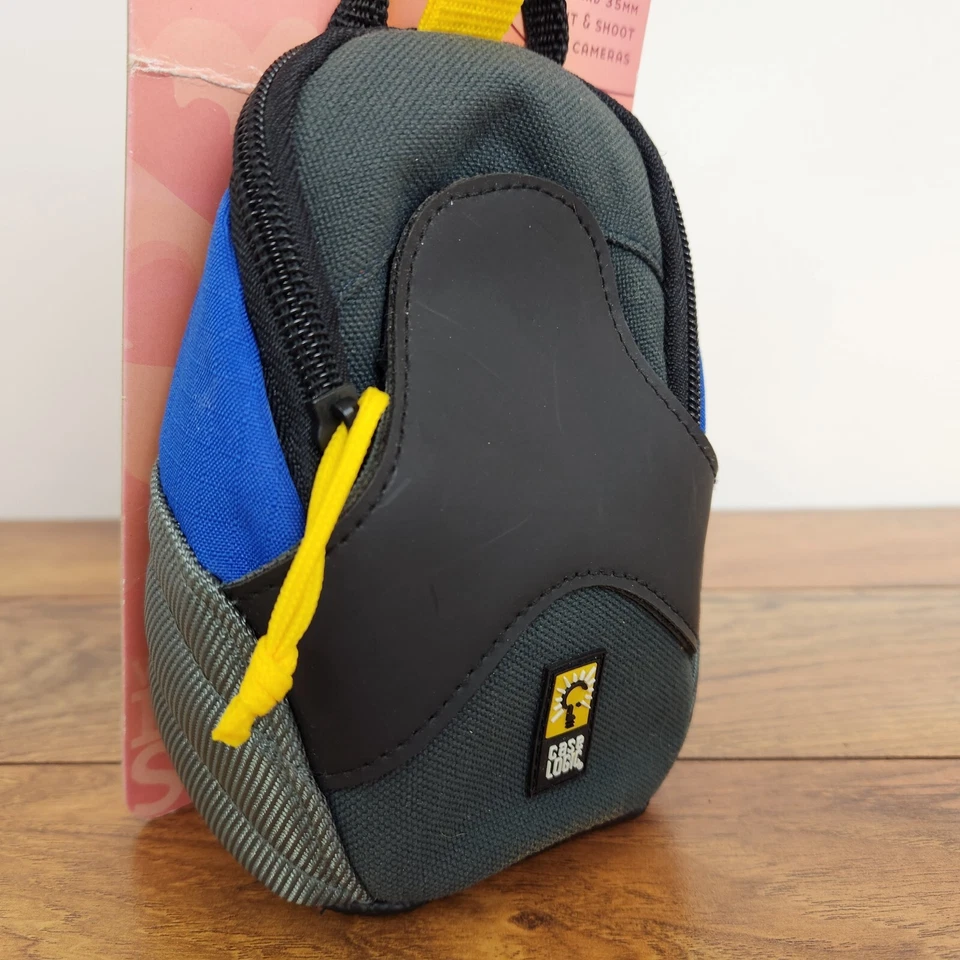 Case Logic Digital Photo Bag Black Blue Yellow New LSS2 Digital & 35mm Cameras - Image 2 of 4