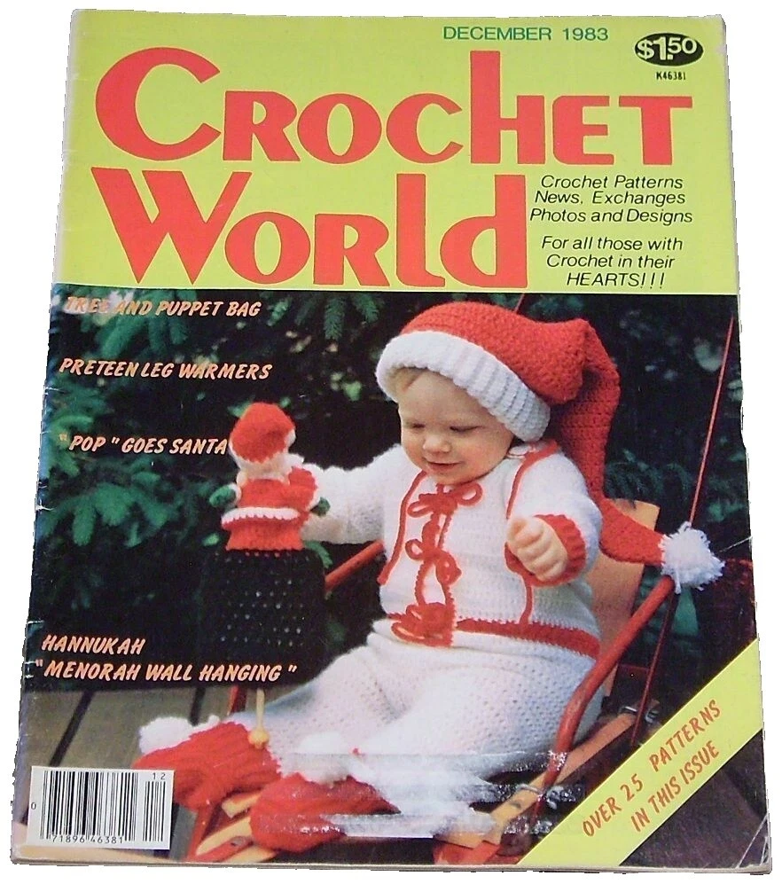 Vacaciones/Navidad Crochet World patrones para tejidos y Croché
