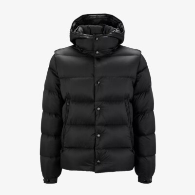 Boss 'Dolson' Water-Repellent Down Jacket with Detachable Sleeves