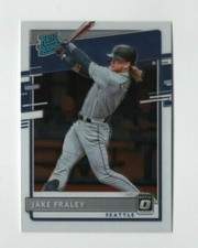 2020 Donruss Optic Baseball Rated Rookie JAKE FRALEY SEATTLE MARINERS #80