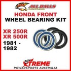XR250R Front Wheel Bearings And Seals Kit 1984-2004 Front Wheel Bearing & Seal Kit For Honda XR250R (1984-2004) - Complete Set Wheel Hubs & Bearings For Honda Fit - Foto 4