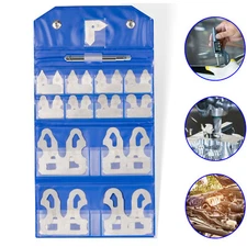 Industrial Tools 25PCS 3602-5021 Radius Gage Set 1/64''-1/2'' Gauges with Holder