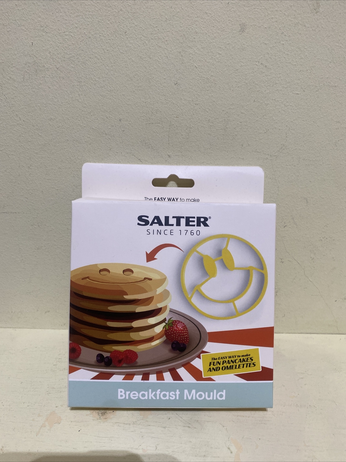 Salter Breakfast Mould  -  Pancake Omelettes Fun Lunch Box