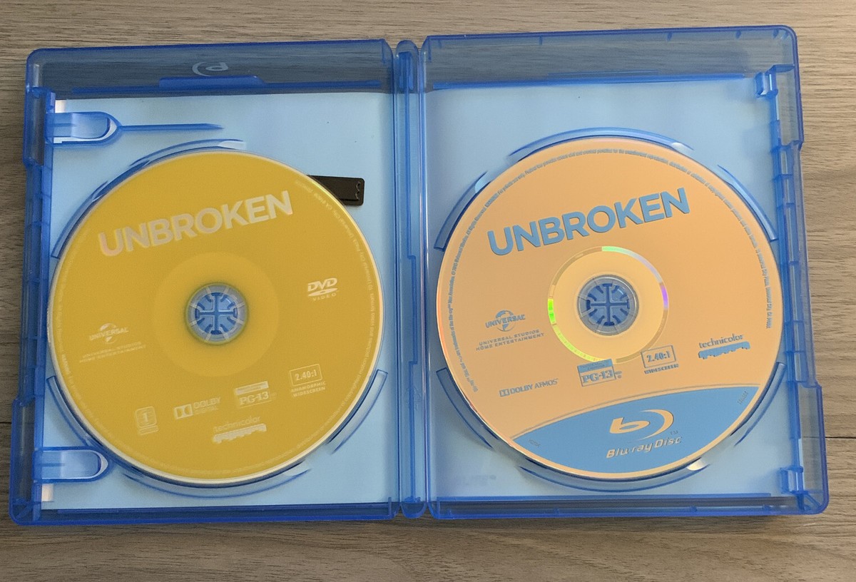 Unbroken (Blu-ray + DVD + DIGITAL HD) 25192223297| eBay