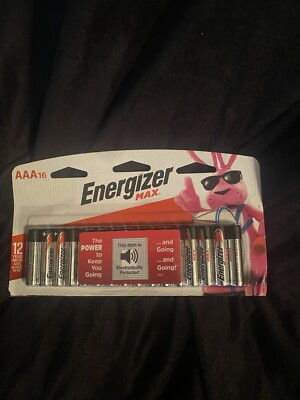 Energizer Max Alkaline AAA Batteries - Pack of 16