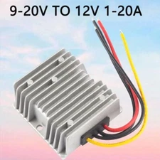 DC-DC Buck Boost Converter 9-20V 12V 18V to 12V 3A-12A Step Up Down Power Car