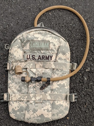 USMC CAMELBAK 3L-100 oz ANTÍDOTO Militar Hidratación Vejiga ArmaduraBak ACU Portador - Imagen 11 de 11