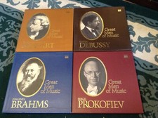 PICK : Time Life Records - Great Men of Music box (4pc) sets - NM  Condition