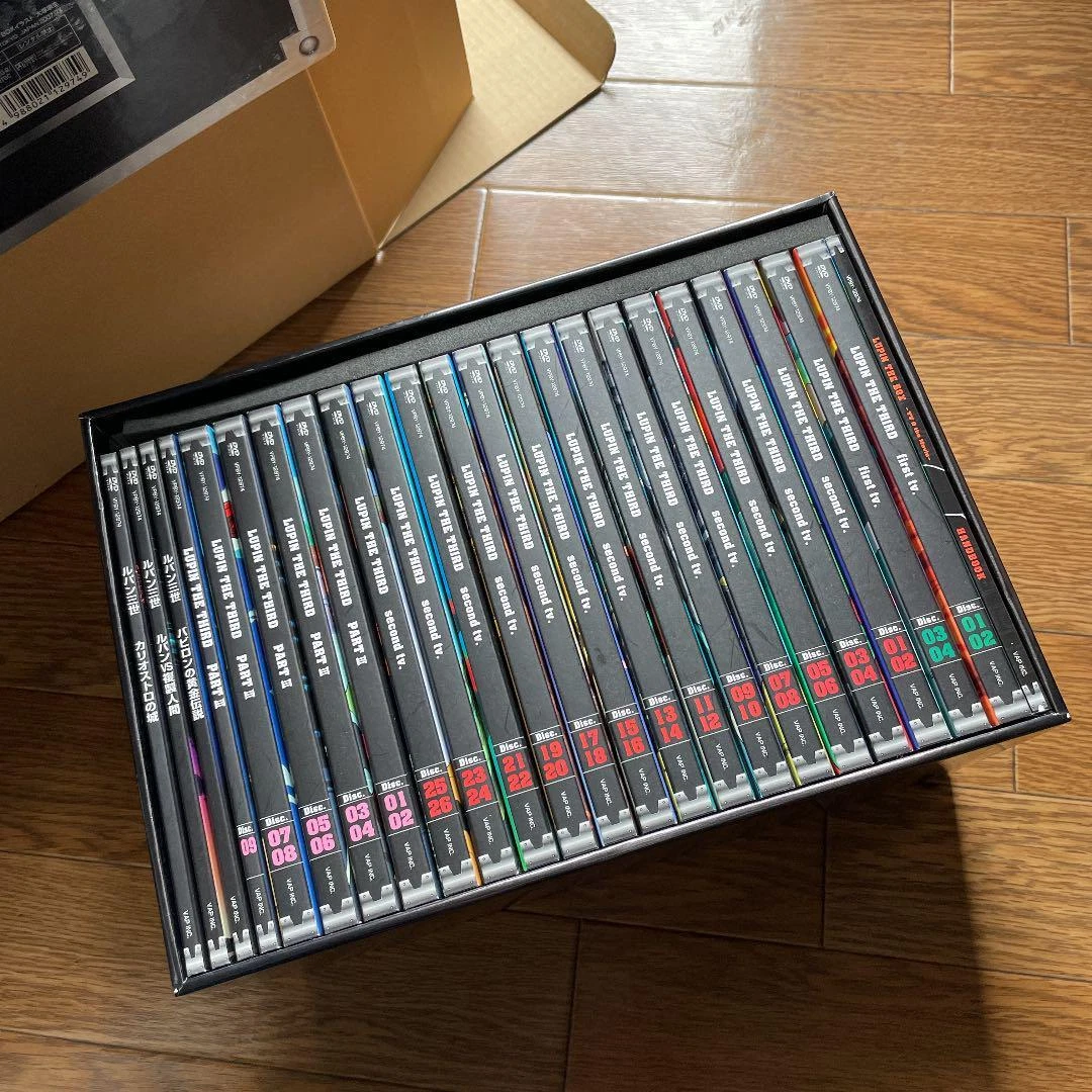 Lupin the Third LUPIN THE BOX - TV & the Movie- First Limited, 42-Disc Set DVD