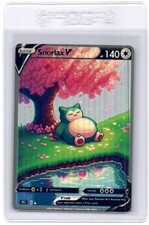 PokeTeamLegends Pokemon Card Holo (FanArtCustomMade) PTL467 Snorlax